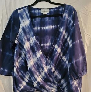 Top, tie dye, womens